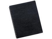 52124 Fellowes Classic Grain Texture Binding System Covers 11 x 8 1 2 Navy 50 Pack