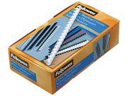 52372 Fellowes Plastic Comb Bindings 1 2 Diameter 90 Sheet Capacity White 100 Combs Pack