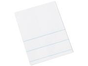 Pacon Essay Composition Paper Spelling Slip 4 x 10 1 2 White 500 Sheets per Ream