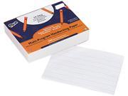 Pacon Multi Program Handwriting Paper Grades K 1 5 8 Rule White 500 Sheets Ream