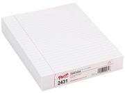 Pacon Essay Composition Paper Red Margin 8 1 2 x 10 1 2 White 500 Sheets per Ream