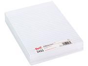 Pacon Essay Composition Paper Ruled No Margin 8 1 2 x 11 White 500 Sheets Ream