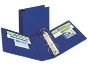 Avery 07800 Durable Slant Ring Reference Binder 4 Capacity Blue