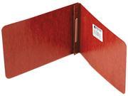 Acco 11038 Pressboard Report Cover Prong Clip 5 1 2 x 8 1 2 2 Capacity Red