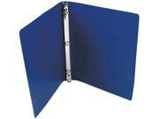 ACCO 39702 ACCOHIDE Poly Ring Binder With 23 Pt. Cover 1 2 Capacity Dark Royal Blue