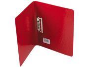 ACCO 42529 PRESSTEX Grip Punchless Binder With Spring Action Clamp 5 8 Capacity Red