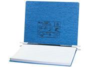 ACCO 54072 Pressboard Hanging Data Binder 14 7 8 x 11 Unburst Sheets Light Blue