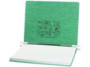 ACCO 54075 Pressboard Hanging Data Binder 14 7 8 x 11 Unburst Sheets Light Green