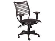 BALT 34421 Seatflex Series Swivel Tilt Chair w Arms Black