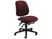 HON 7708AB62T 7700 Series Asynchronous Swivel Tilt Task Chair Seat Glide Burgundy