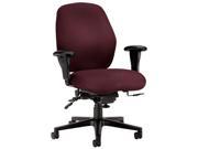 HON 7828NT69T 7800 Series High Performance Mid Back Task Chair Tectonic Wine