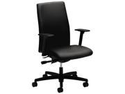 HON ITL1AHUNT10T Ignition Series Low Back Task Chair Black Fabric Upholstery