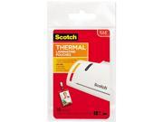TP5852 10 Scotch ID badge size thermal laminating pouches 5 mil 4 1 4 x 2 1 5 10 pack