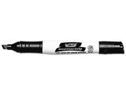 BIC GDEM11 BK Great Erase Grip XL Dry Erase Markers Chisel Tip Black Dozen