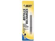 BIC MRC21 BE Refill for Velocity Widebody Retractable Ballpoint Medium BE 2 Pack