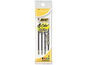BIC MRM41 Refill for 4 Color Retractable Ballpoint Medium BLK BE GN Red Ink