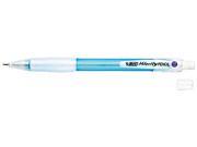 BIC MV11 BK Velocity Mechanical Pencil HB 2 0.90 mm Blue Barrel Refillable