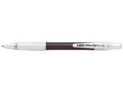 BIC MV511 BK Velocity Mechanical Pencil HB 2 0.50 mm Black Smke Barrel Refillable