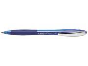BIC VCG11BE Atlantis Ballpoint Retractable Pen Blue Ink Medium 1mm Dozen