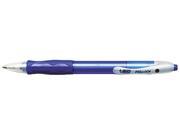 BIC VLG11 BE Velocity Ballpoint Retractable Pen Blue Ink Medium Dozen