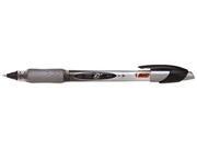 BIC Z4CV11 BK Z4 Roller Ball Stick Pen Black Ink Fine Dozen
