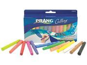 Dixon 53012 Ambrite Paper Chalk Assorted Colors 12 Sticks Set
