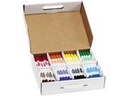 Dixon 80613 Washable Markers Eight Assorted Colors 200 Box