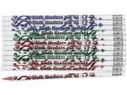 Moon Products 7866B Decorated Wood Pencil Sixth Graders Are 1 HB 2 WE Brl Dozen