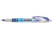 Paper Mate 21003BH Liquid Flair Porous Point Stick Pen Blue Ink Medium Dozen