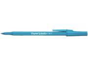 Paper Mate 3361131 Ballpoint Stick Pen Blue Ink Fine Dozen