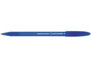 Paper Mate 6110187 ComfortMate Ballpoint Stick Pen Blue Ink Medium Dozen