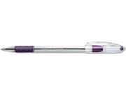 Pentel BK90 V R.S.V.P. Ballpoint Stick Pen Violet Ink Fine Dozen