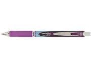 Pentel BLN77 V EnerGel RTX Roller Ball Retractable Gel Pen Needle Tip Violet Ink Medium