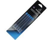 Parker 3016031PP Refill Cartridge for Washable Ink Fountain Pens Blue Ink 5 Pack