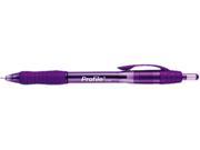 Paper Mate 35830 Profile Ballpoint Retractable Pen Purple Ink Bold Dozen