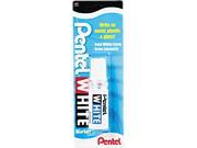 Pentel 100 W Permanent Marker Broad Tip White