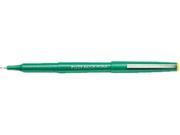 Pilot 11010 Razor Point Porous Point Stick Pen Green Ink Extra Fine Dozen