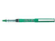 Pilot 25104 Precise V5 Roller Ball Stick Pen Needle Pt Green Ink 0.5mm Extra Fine Dozen