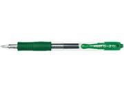 Pilot 31005 G2 Gel Roller Ball Pen Retractable Green Ink 0.5mm Extra Fine Dozen