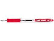 Pilot 32212 EasyTouch Ballpoint Retractable Pen Red Ink Fine Dozen