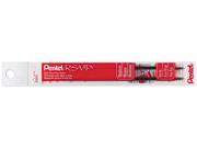 Pentel BKL10 B Refill for R.S.V.P. Ballpoint Razzle Dazzle Moonz Cubix Med Red Ink 2 Pack