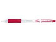 Pilot 32222 EasyTouch Ballpoint Retractable Pen Red Ink Medium Dozen