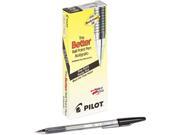 Pilot 35011 Better Ballpoint Stick Pen Black Ink Fine Dozen