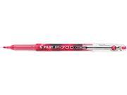 Pilot 38612 P 700 Gel Roller Ball Stick Pen Needle Point Red Ink 0.7mm Fine Dozen