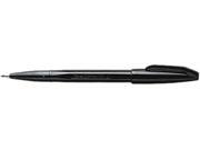 Pentel S520 A Sign Pen Porous Point Capped Water Based Pen Black Ink Fine Dozen