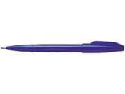 Pentel S520 C Sign Pen Porous Point Capped Water Based Pen Blue Ink Fine Dozen