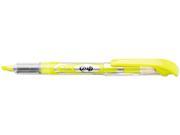 Pentel SL12 G 24 7 Highlighter Chisel Tip Bright Yellow Ink 12 Pk
