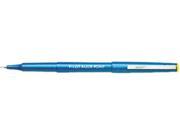 Pilot 11004 Razor Point Porous Point Stick Pen Blue Ink Extra Fine Dozen