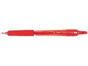 Pilot 15003 Precise Roller Ball Retractable Gel Pen Red Ink Fine Dozen