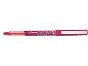 Pilot 35336 Precise V5 Roller Ball Stick Pen Needle Pt Red Ink 0.5mm Extra Fine Dozen